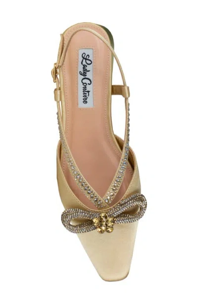 Lady Couture Kendal Slingback Flat In Multi