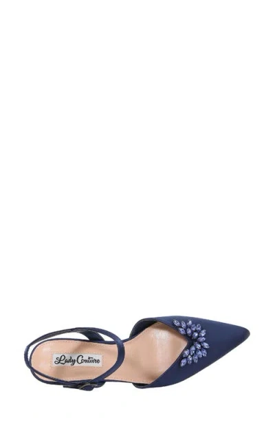 Lady Couture Classy Pointed Toe Pump In Multi