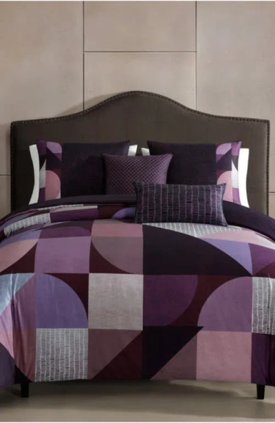 Bebejan Toffee Reversible 5-piece Comforter Set In Multi