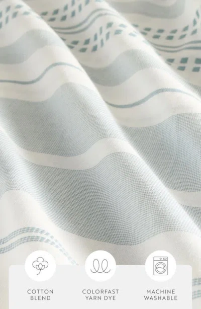 Homespun Mixed Stripe Shower Curtain