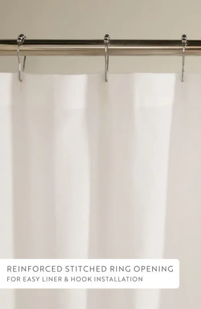Homespun Mixed Stripe Shower Curtain