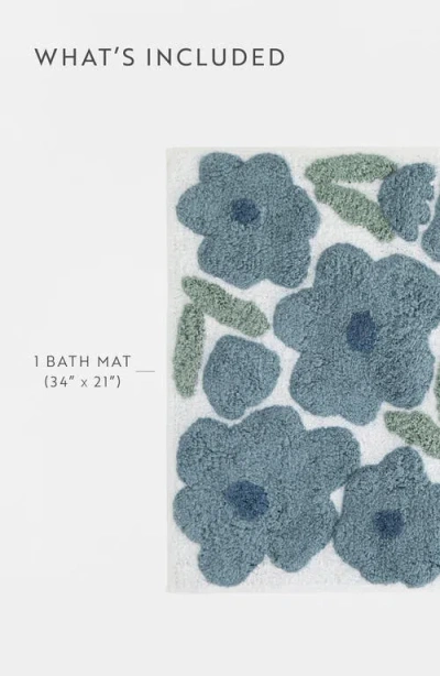 Homespun Arc Patterned Bath Mat
