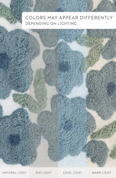 Homespun Arc Patterned Bath Mat