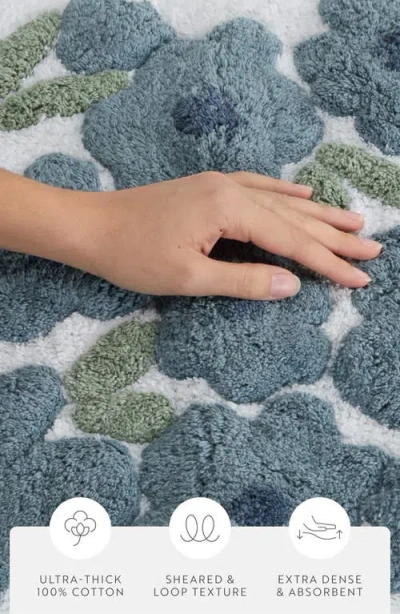 Homespun Arc Patterned Bath Mat