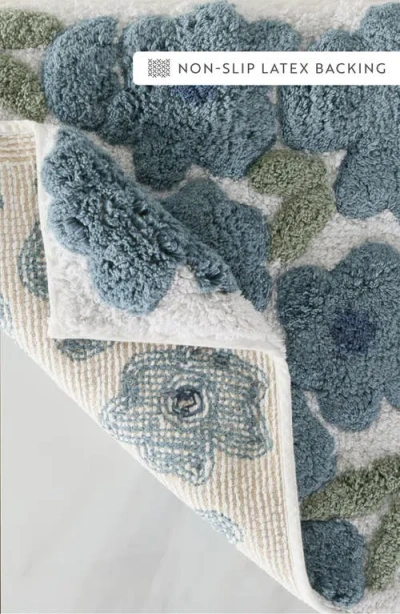 Homespun Arc Patterned Bath Mat