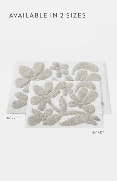 Homespun Arc Patterned Bath Mat