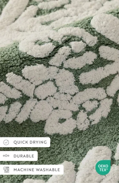 Homespun Arc Patterned Bath Mat