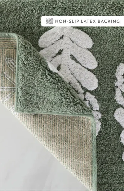 Homespun Arc Patterned Bath Mat