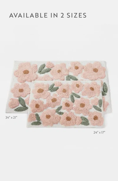 Homespun Arc Patterned Bath Mat