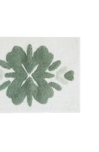 Homespun Arc Patterned Bath Mat