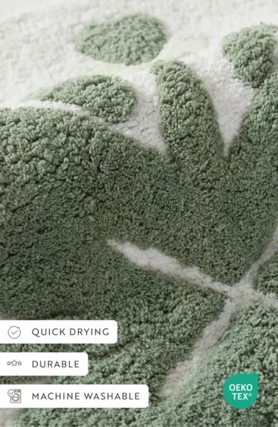 Homespun Arc Patterned Bath Mat