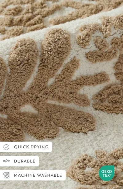 Homespun Arc Patterned Bath Mat