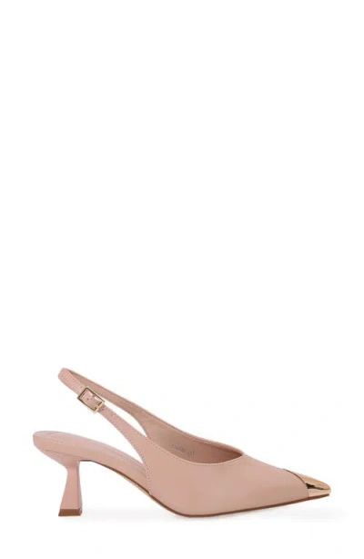 Berness Vianna Cap Toe Slingback Pump In Multi