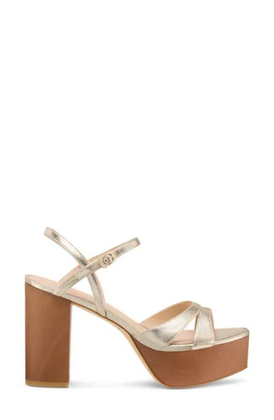 Stuart Weitzman Maia Platform Sandal In Multi