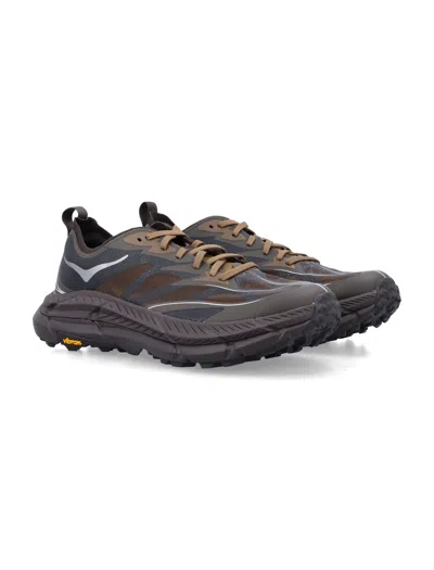 Hoka Mens  Mafate Speed 4 Lite In Brown/black