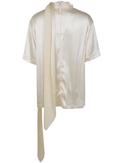Phoebe Philo Liquid Tee In White