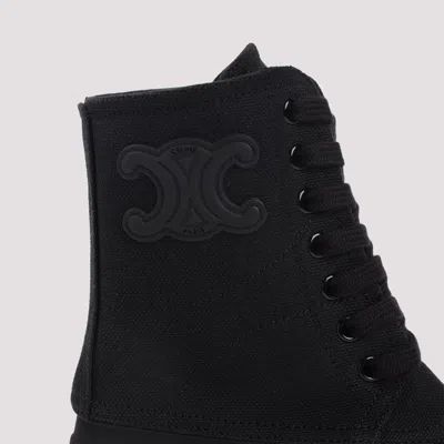 Celine Triomphe Boot In Black