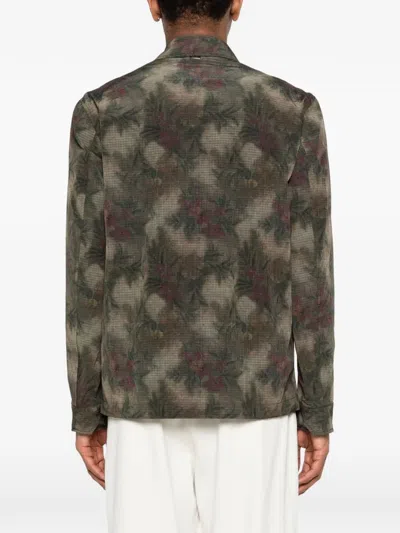 Herno Zip-up Jacket In Brown
