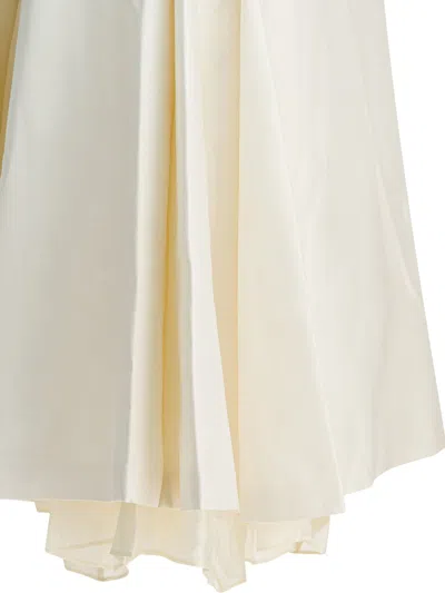 Sandbeige Skirts In White