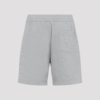 Givenchy Light Grey Cotton Short In Gray