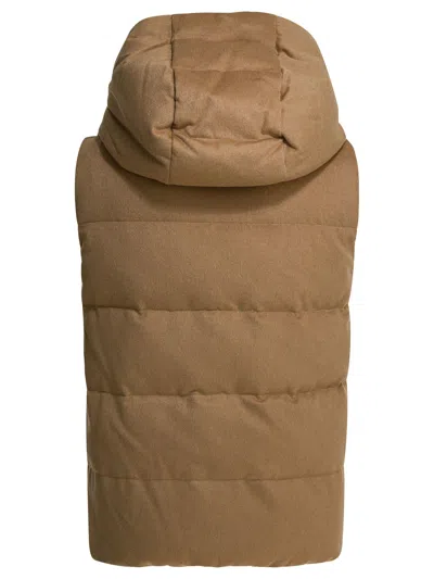 Max Mara The Cube Brown Camel Jacket In Brown