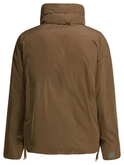Max Mara The Cube Brown Camel Jacket In Brown