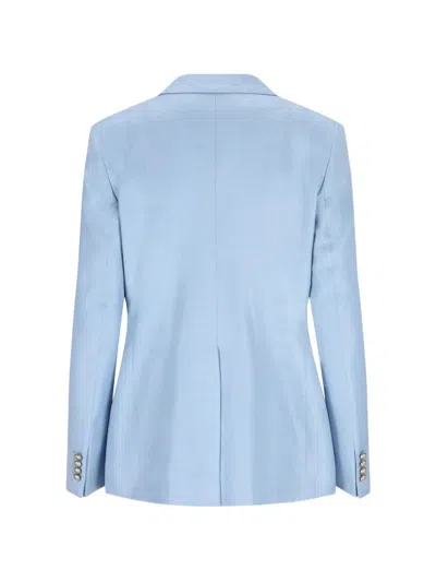 Tagliatore Doublebreasted Wool Jacket In Blue