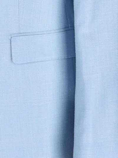 Tagliatore Doublebreasted Wool Jacket In Blue