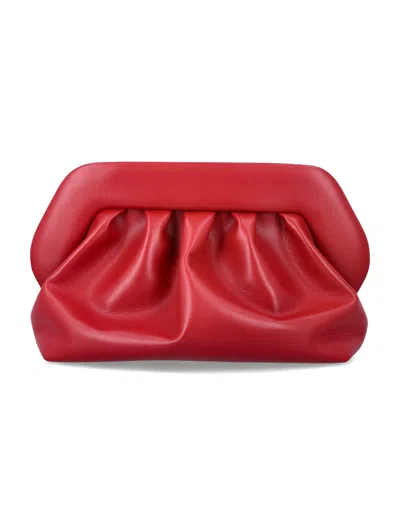 Themoirè Multicolor Polyethylene Handbag In Red