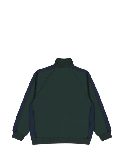 Patta Zip-up High-collar Sweatshirt In Pattern