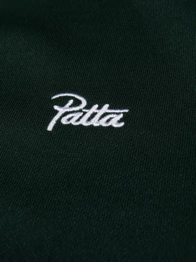Patta Zip-up High-collar Sweatshirt In Pattern