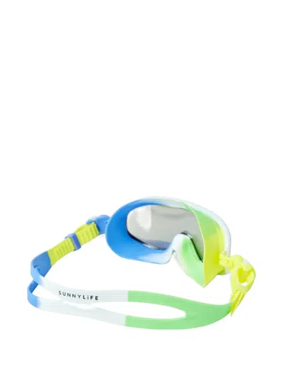 Sunnylife Gradient-effect Logo-print Goggles In Blue