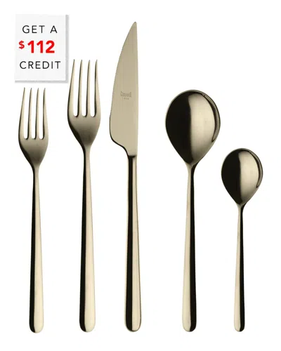 Mepra 20pc Flatware Set In Neutral