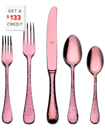 Mepra Epoque Flatware Set In Pink