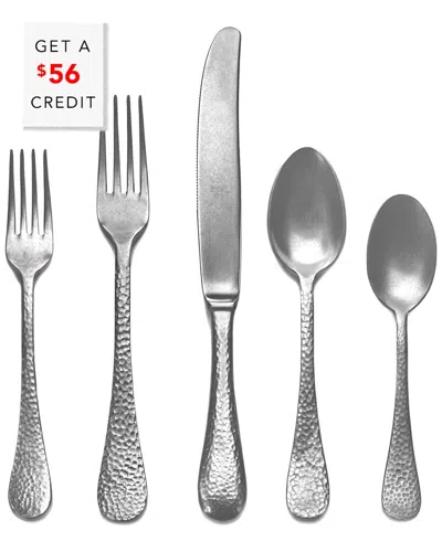 Mepra 20pc Flatware Set In Silver