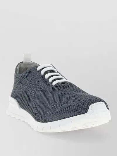 Kiton Fits Mesh Sneakers Pull Tab Rubber Sole In Multi