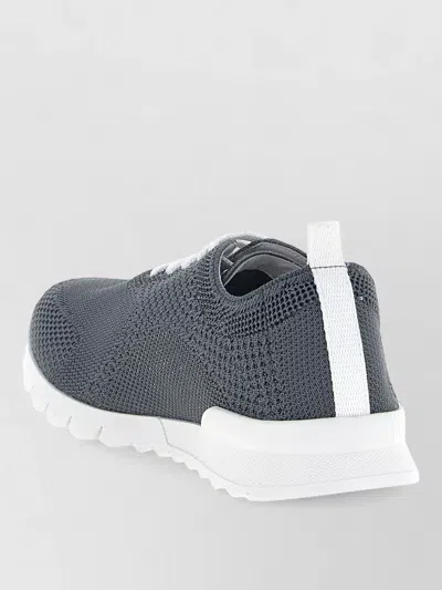 Kiton Fits Mesh Sneakers Pull Tab Rubber Sole In Multi
