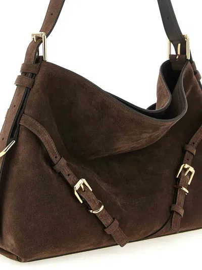Givenchy Voyou Medium Shoulder Bag In Brown