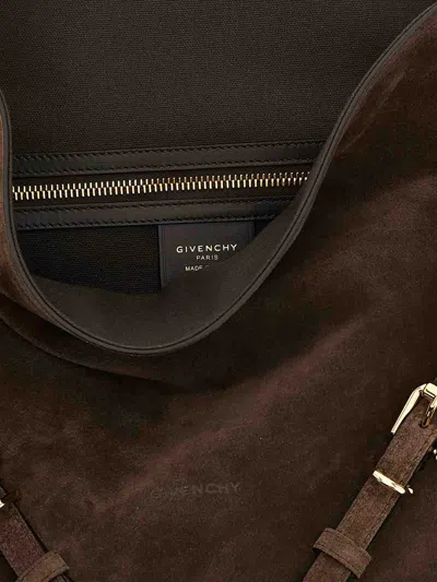 Givenchy Voyou Medium Shoulder Bag In Brown