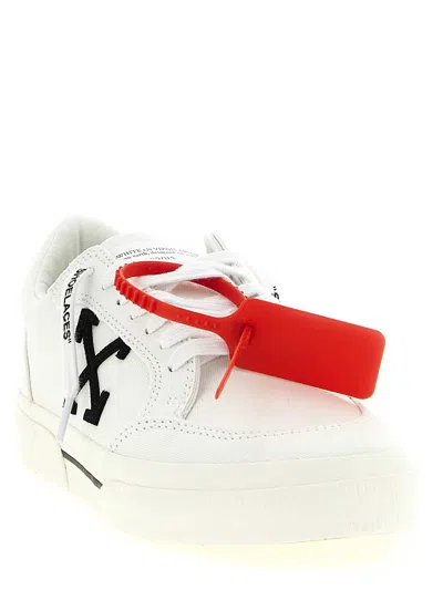 Off-white Vulcanized Sneakers In White