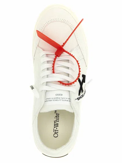 Off-white Vulcanized Sneakers In White