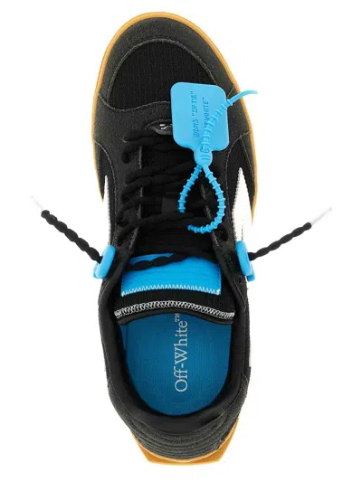 Off-white Black Polyester Athletic Sneakers In Black