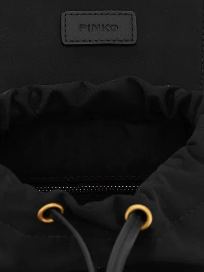 Pinko Mini Backpack In Black