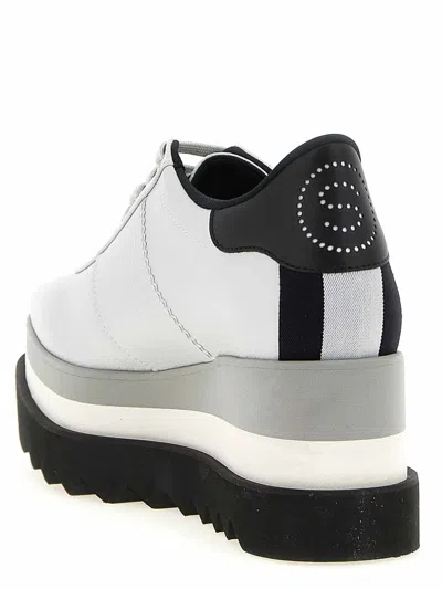 Stella Mccartney Elyse Wedge Sneakers In Polyurethane In Multi
