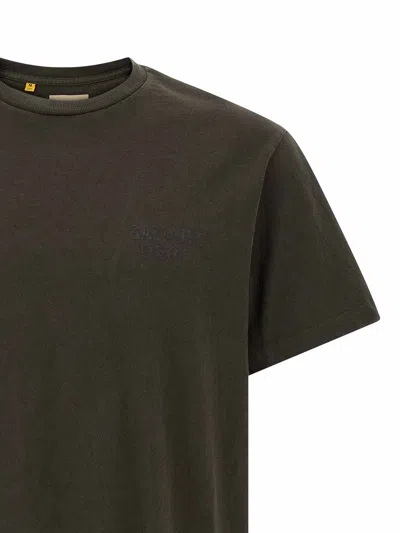 Gallery Dept. Logo-print Washed-effect T-shirt In Black