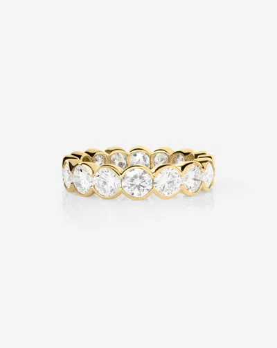 Ring Concierge The Edge Round Diamond Eternity Band In Gold
