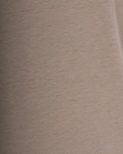 Mc2 Saint Barth Beige Solid T-shirt In Brown
