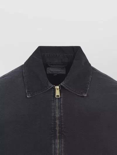 Carhartt Arcan Work Jacket Cotton Canvas In Black