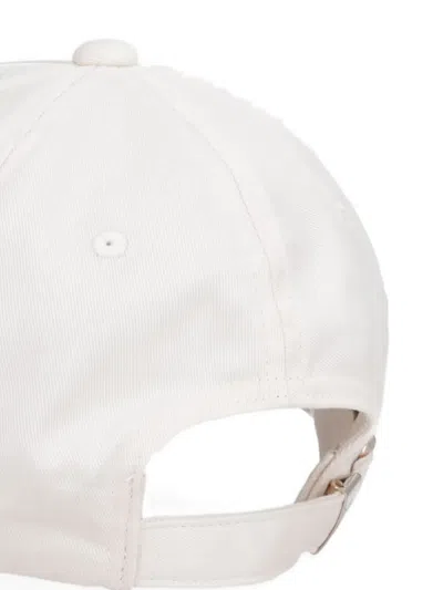 Armani Exchange Logo-patch Baseball Cap In White