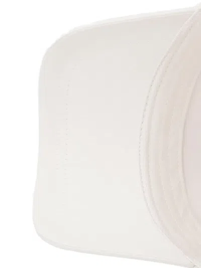 Armani Exchange Logo-patch Baseball Cap In White